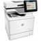 HP Color LaserJet Enterprise MFP M577dn, right view, with output (Right facing)