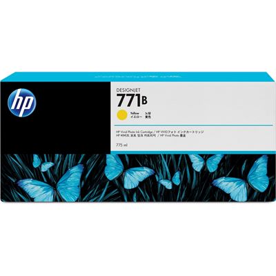 HP 771B 775-ml Yellow Designjet Ink Cartridge (B6Y02A)