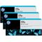 HP 771A 3-pack 775-ml Photo Black Designjet Ink Cartridges (Center facing)