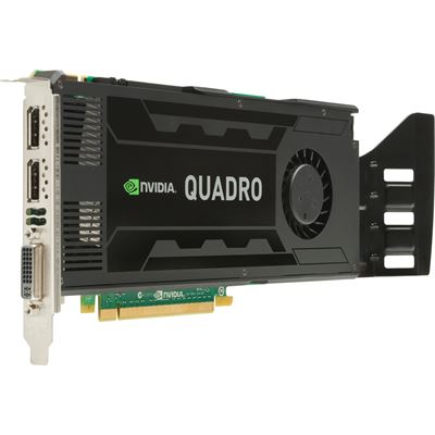 HP NVIDIA Quadro K4000 3GB DL-DVI+2xDP Graphics Card (C2J94AA)