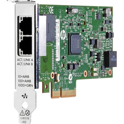 HP 361T PCIe Dual Port Gigabit NIC (C3N37AA)