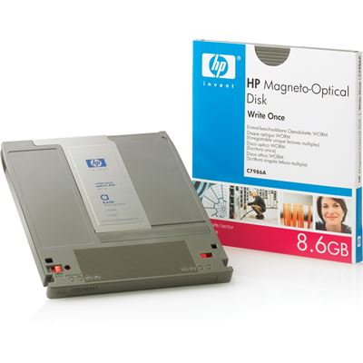 HP 8.6 GB Write-once MO Disk 2048 bps (C7986A)