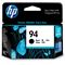 HP 94 Black Inkjet Print Cartridge (Center facing)