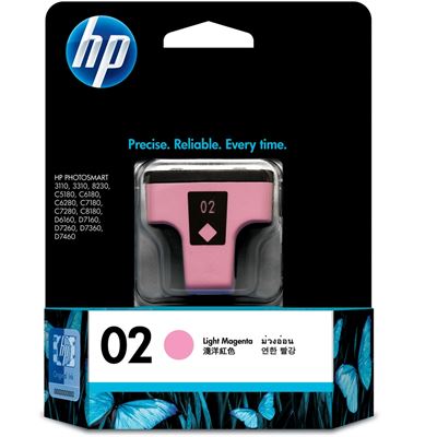 HP 02 Light Magenta Ink Cartridge (C8775WA)