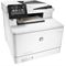 HP Color LaserJet Pro M477fdw Printer, right facing, with Output (Right facing)