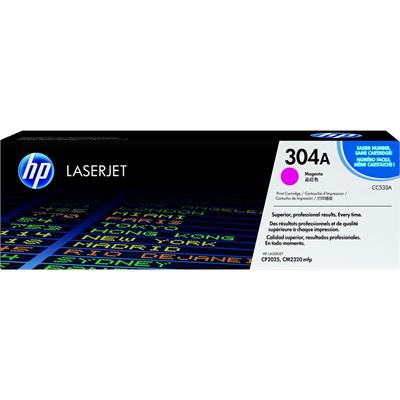 HP CC533AC Magenta Contract Original LaserJet Toner (CC533AC)