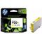 HP 920 Yellow Officejet Ink Cartridge (Front)