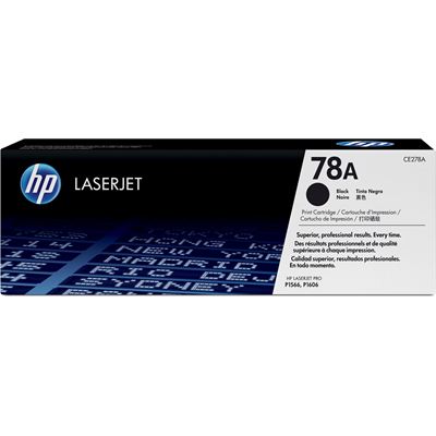 HP 78A Black LaserJet Toner Cartridge (CE278A)