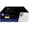 HP 85A Blk Dual Pack LJ Toner Cartridge (with authenticity sticker) (Center facing)