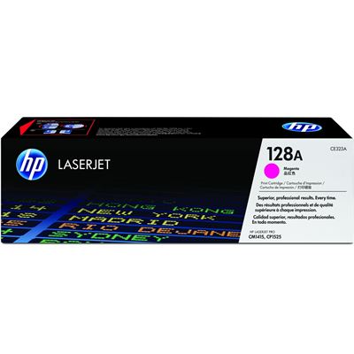 HP 128A Magenta LaserJet Toner Cartridge (CE323A)