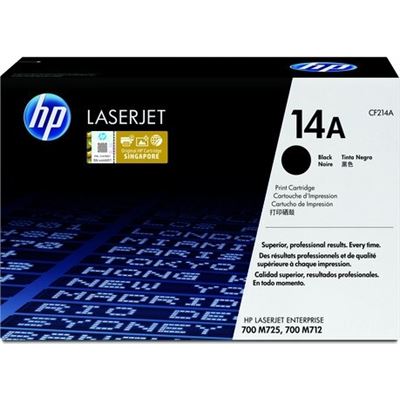 HP 14A Black Original LaserJet Toner Cartridge (CF214A)