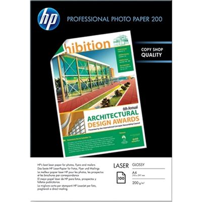 HP Professional Glossy Laser Photo Paper 200 gsm-100 (CG966A)
