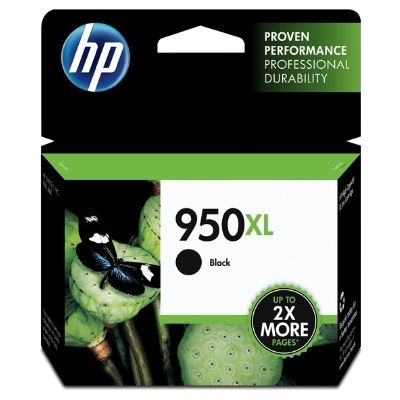 HP 950XL High Yield Black Original Ink Cartridge (CN045AA)