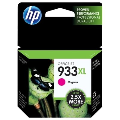 HP 933XL High Yield Magenta Original Ink Cartridge (CN055AA)