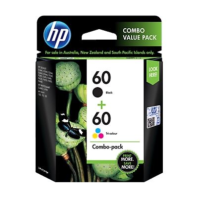 HP 60 Print Cartridge Combo Pack (CN067AA)