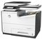 HP PageWide Pro 577dw MFP, Left facing, with output (Left facing)