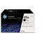 HP 05A Black Dual Pack LaserJet Toner Cartridges (Center facing)