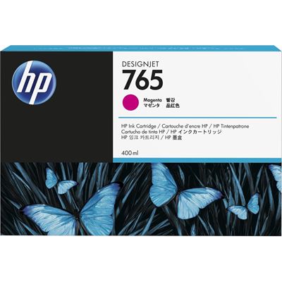 HP 765 400-ml Magenta Designjet Ink Cartridge (F9J51A)