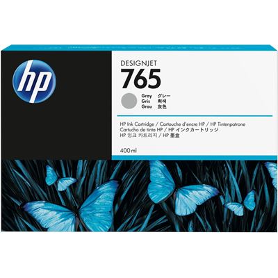 HP 765 400-ml Gray Designjet Ink Cartridge (F9J53A)
