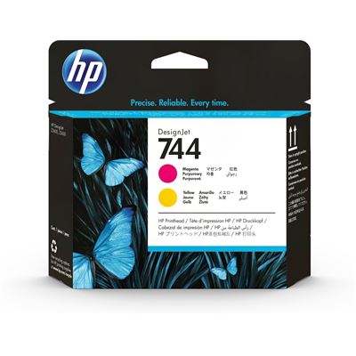 HP 744 Magenta & Yellow Printhead (F9J87A)