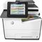 HP PageWide Enterprise Color MFP 586dn printer, PageWide Technology, automatic duplexing, center vie (Center facing)