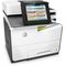 HP PageWide Enterprise Color MFP 586f printer, PageWide Technology, automatic duplexing, right view (Right facing)