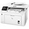HP LaserJet Pro MFP M227fdw, Left facing, with output (Left facing/NA)