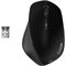 HP X4500 Wireless Mouse Black  (Front)