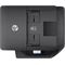 HP OfficeJet Pro 6960 All-in-One, Aerial/Top, no output (Top view closed)