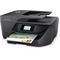 HP OfficeJet Pro 6960 All-in-One, Left facing, with output (Left facing)