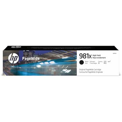 HP 981X BLACK ORIGINAL PAGEWIDE CRTG (L0R12A)