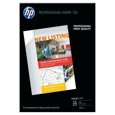 HP Professional Matt Inkjet Paper-100 sht/A3/297 x 420 mm (Q6594A)