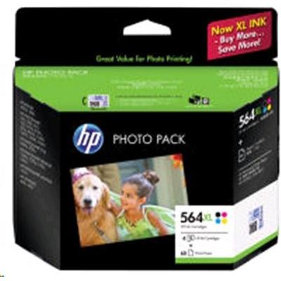 HP 564XL AP Photo Value Pack - includes Cyan, Black (Q8828AA)