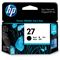 HP 27 Black Inkjet Print Cartridge (Center facing)