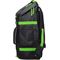 HP 15.6" Odyssey Backpack - Black/Electric Green (Right facing)