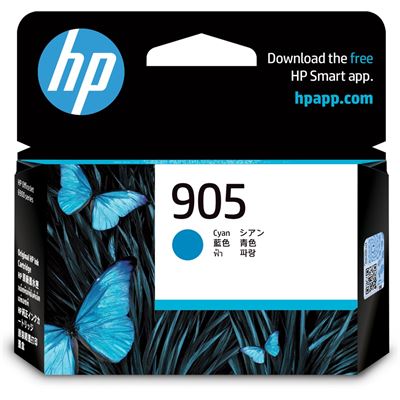 HP 905 CYAN ORIGINAL INK CARTRIDGE (T6L89AA)