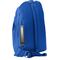 HP 14" Sling Backpack (Blue) back side compartment, back right facing in use (Left rear facing)