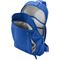HP 14" Sling Backpack (Blue), left facing internal detail (Detail view)