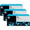 HP 771 3-pack 775-ml Photo Black Designjet Ink Cartridges (Center facing)