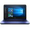 2c16 - HP Notebook (15.6", nontouch, Noble Blue) with Windows 10 screen, Catalog, Front Facing (Center facing)