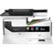 HP PageWide Enterprise Color MFP 586dn printer, PageWide Technology, automatic duplexing, port detai (Detail view)