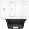 HP OfficeJet Pro 8730 All-in-One (White), Aerial/Top, no output (Top view closed)