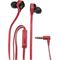 HP H2300 In-Ear Flyer Red Stereo Headset (Center facing)