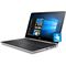 2C17 - HP Pavilion x360 Catalog (14, Touch, Natural Silver) w/ Win10, Left facing (Left facing)