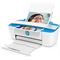 HP DeskJet Ink Advantage 3776 All-in-One, 3700 Series, Left facing, Open, with input (Left facing closed)