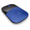 2c16 - HP Wireless Mouse Z3700 (Dragonfly Blue, matte/glossy finish) Catalog, Rear Left Facing (Right facing/NA)