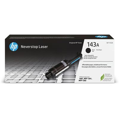HP 143A Black Original Neverstop Toner Reload Kit (W1143A)