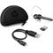 HP UC Wireless Mono Headset with earhook and round eargel, Case, USB charging cable, USB Dongle, cen (Right facing)