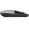 2c16 - HP Wireless Mouse Z3700 (Turbo Silver, matte/glossy finish) Catalog, Right Profile Facing (Right profile closed/NA)