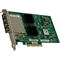 HPE StoreFabric 84Q 4-port 8Gb Fibre Channel Host Bus Adapter (Right facing)